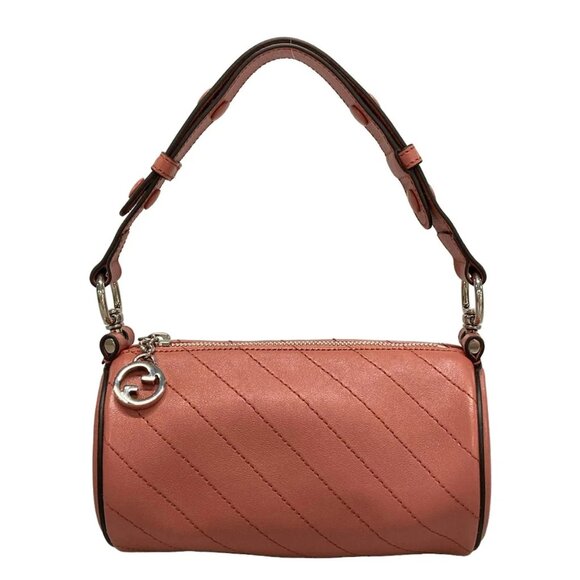GUCCI Blondy Pink Leather Shoulder Bag bran700-101825